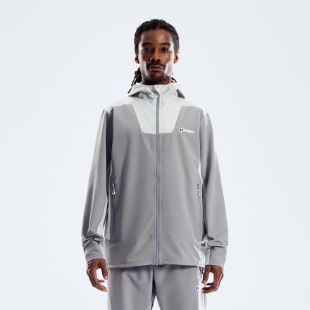 Men's Greenbank Hooded Jacket - Garbo Grey
