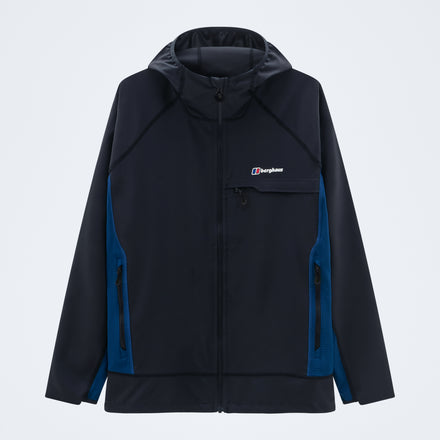Men's Wavertree Hooded Jacket - Jet Black