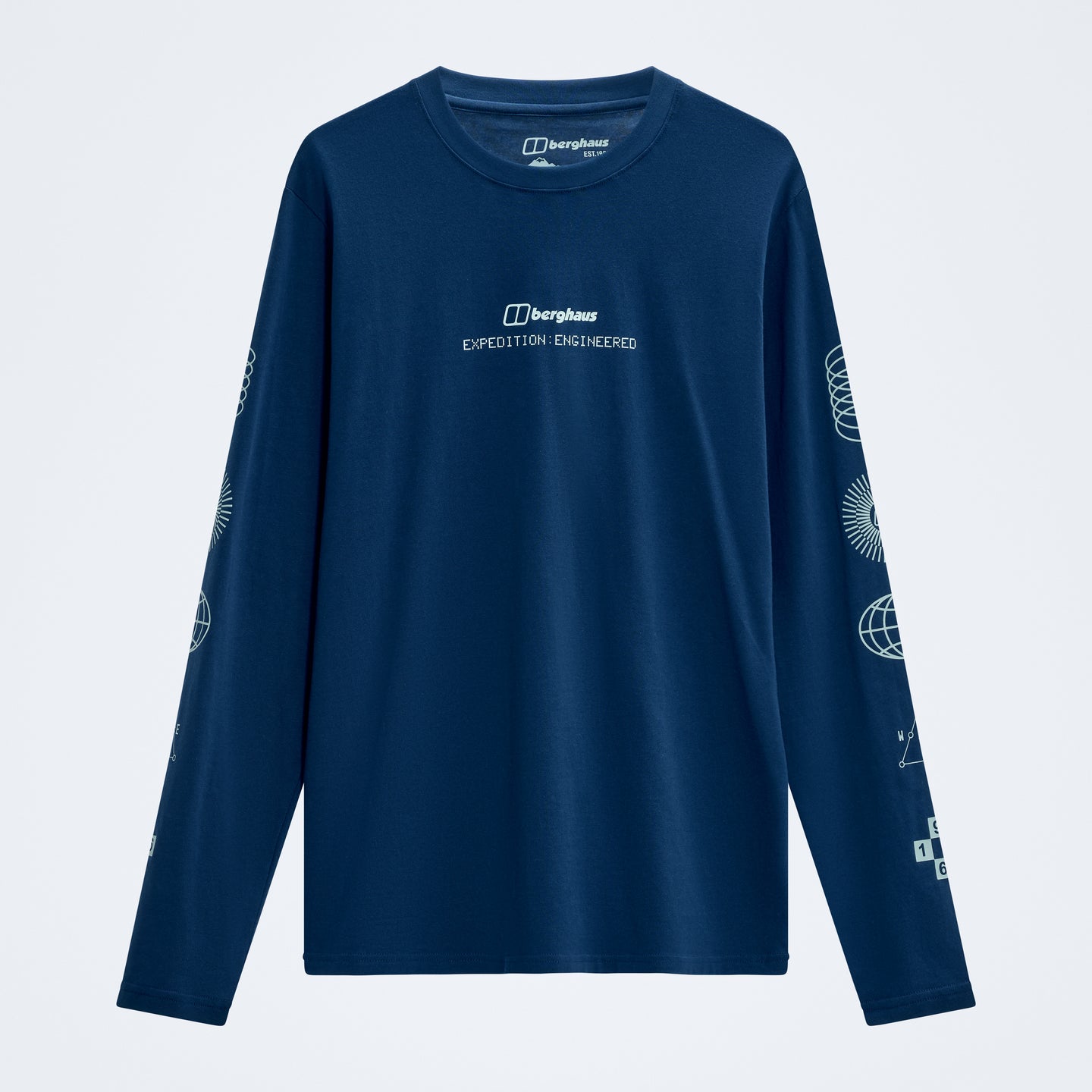 Men's Berghaus Exped Essential Long Sleeve Tee - Hale Navy