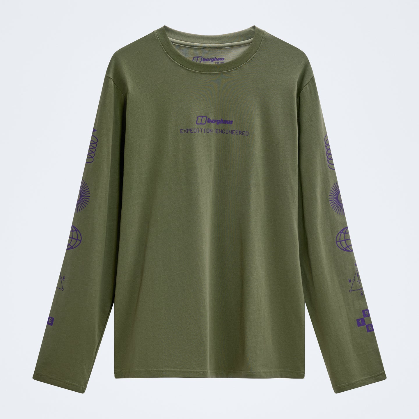 Men's Berghaus Exped Essential Long Sleeve Tee - Zephyr